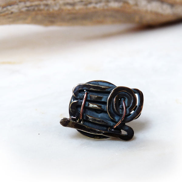 Manifold Tie Tack - Handmade Wire Wrapped Jewelry for Men – Rhonda